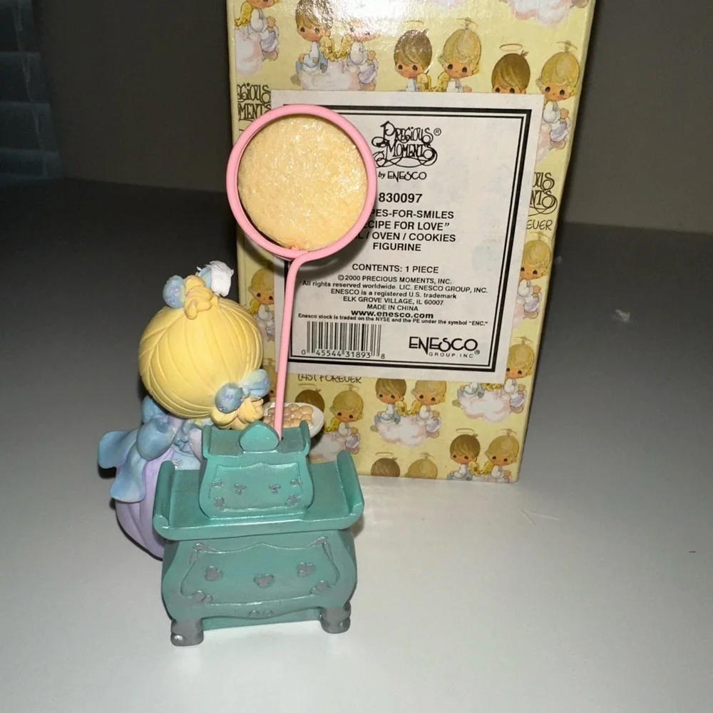 Precious Moments Blue‎ and Yellow Figurine
